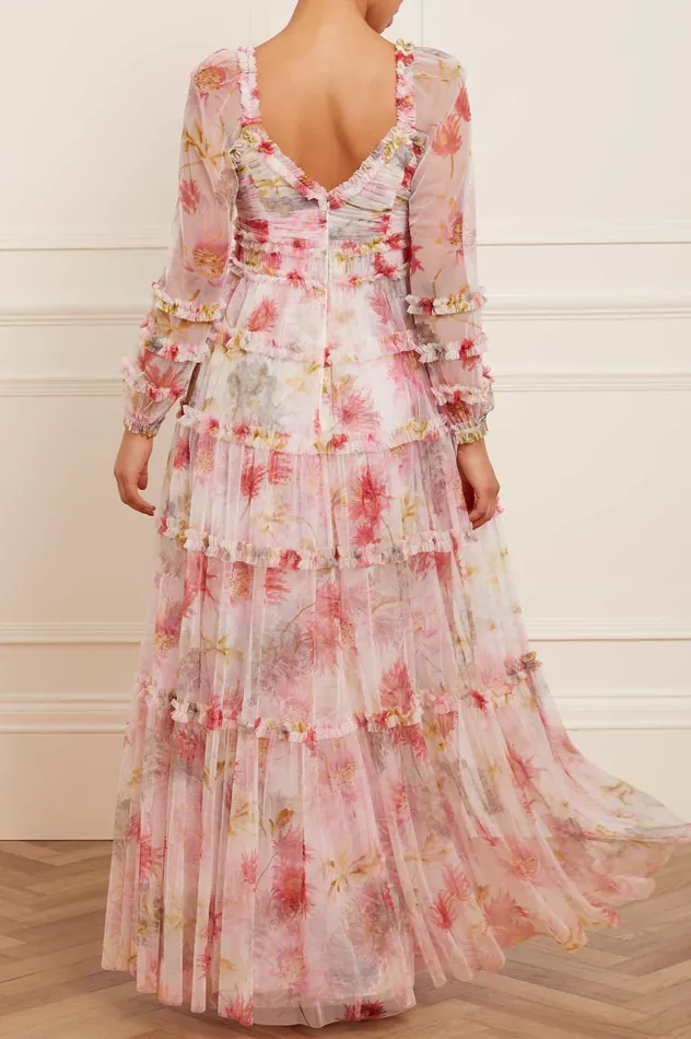 Needle and Thread Hummingbird Iris Bloom Gown Multi Women Printed Dresses Needle and Thread Hummingbird Iris Bloom Gown Multi Women Printed Dresses