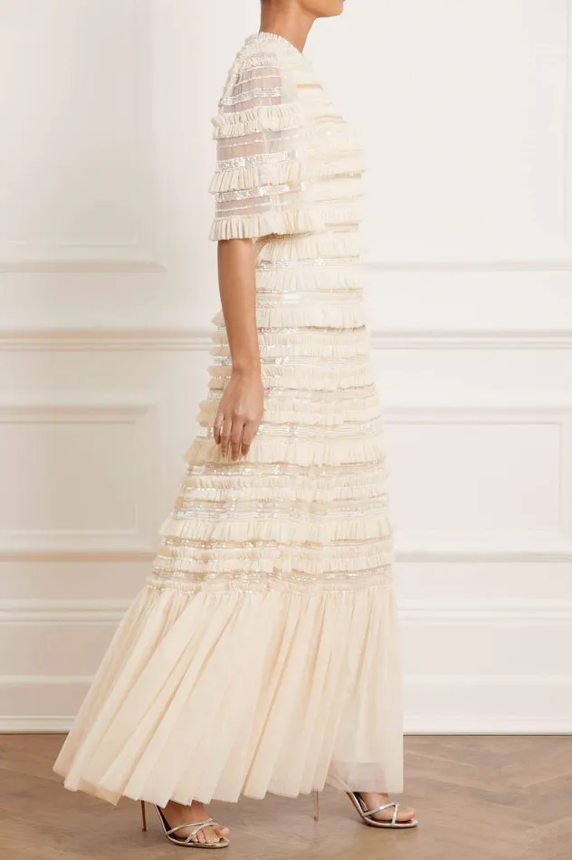 Needle and Thread Nancy Frill Gown Champagne Women Embellished Dresses
