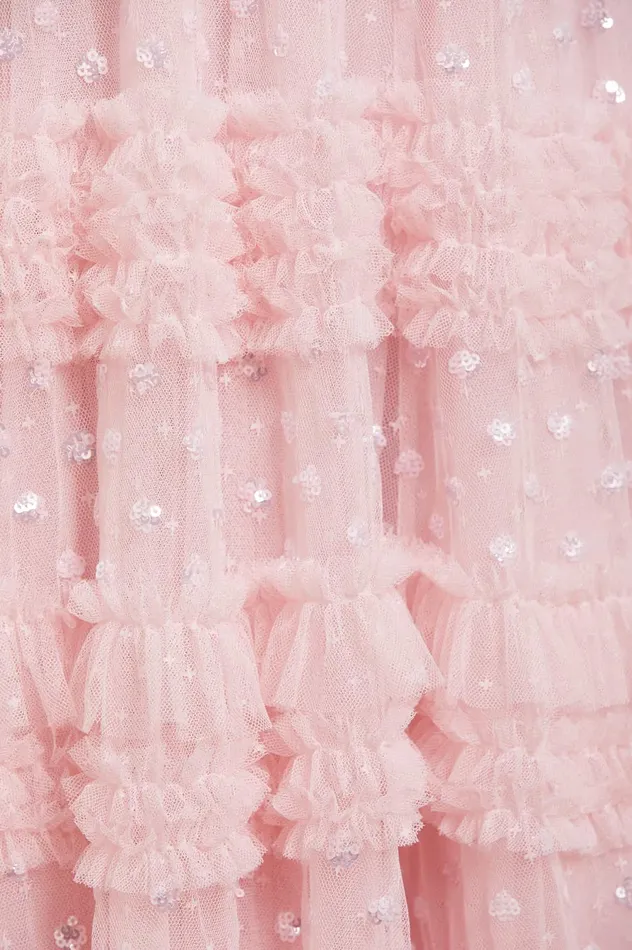 Needle and Thread Vivian VNeck Gown Pink Women Embellished Dresses Needle and Thread Vivian VNeck Gown Pink Women Embellished Dresses