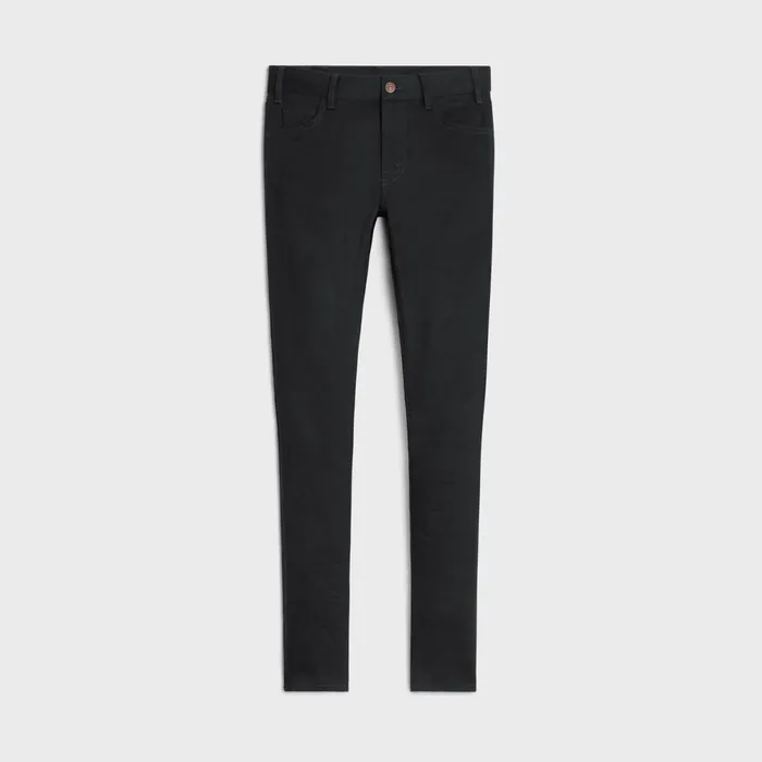 Neo Skinny Jeans In Pure Black Wash Denim Pure Black F Women CELINE PANTS AND SHORTS Neo Skinny Jeans In Pure Black Wash Denim Pure Black F Women CELINE PANTS AND SHORTS
