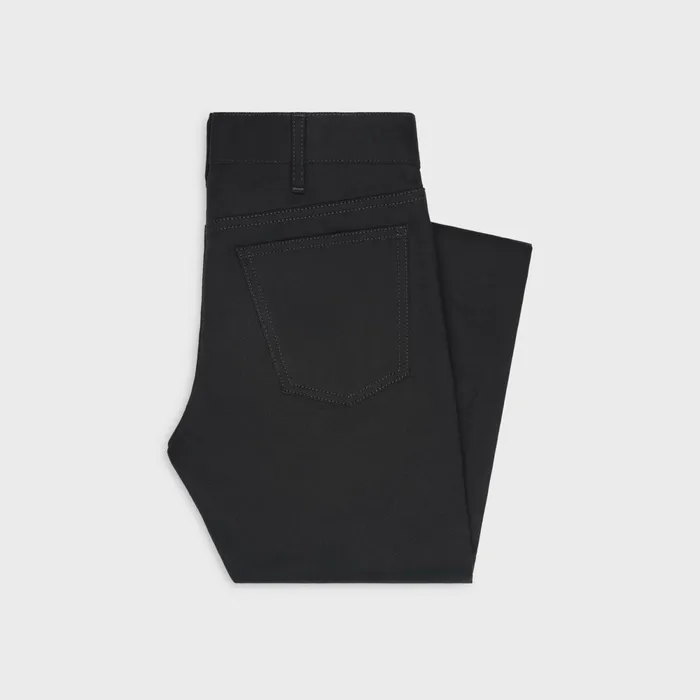 Neo Skinny Jeans In Pure Black Wash Denim Pure Black F Women CELINE PANTS AND SHORTS