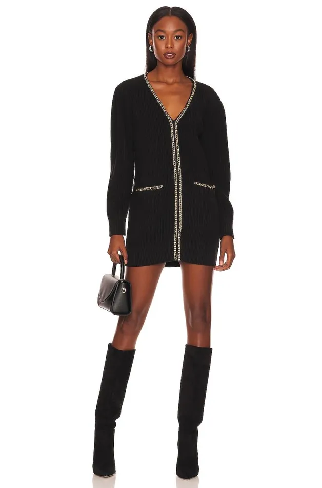 Norina Cardigan Dress Black Women Lovers and Friends Dresses
