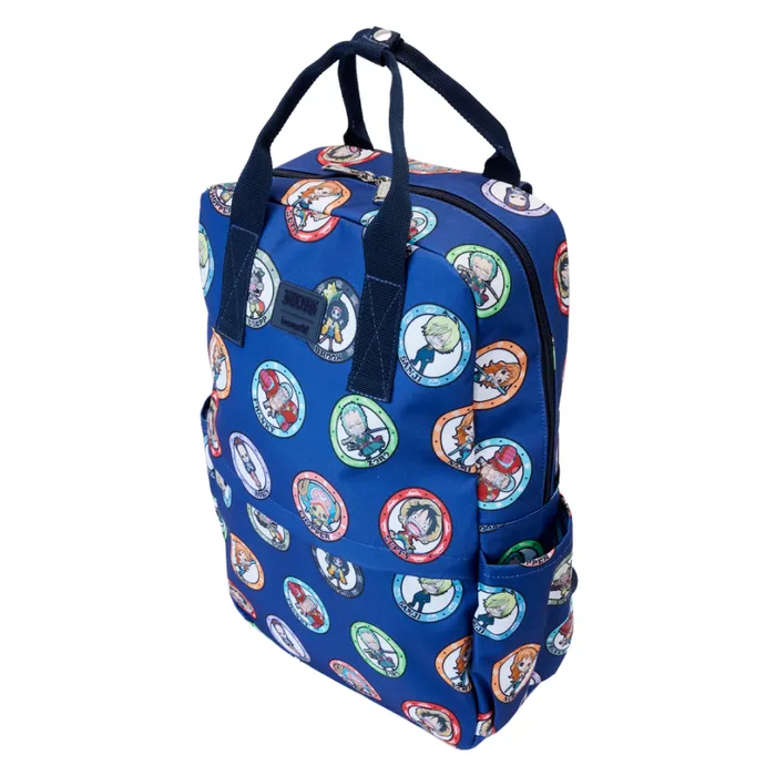 One Piece 25th Anniversary Straw Hat Pirates AllOver Print Nylon FullSize Backpack Unisex Loungefly Backpacks One Piece 25th Anniversary Straw Hat Pirates AllOver Print Nylon FullSize Backpack Unisex Loungefly Backpacks