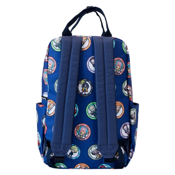 One Piece 25th Anniversary Straw Hat Pirates AllOver Print Nylon FullSize Backpack Unisex Loungefly Backpacks One Piece 25th Anniversary Straw Hat Pirates AllOver Print Nylon FullSize Backpack Unisex Loungefly Backpacks