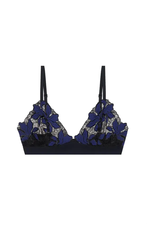 Pain De Sucre Wireless Bras Women Sixtine Blue Ink Ink