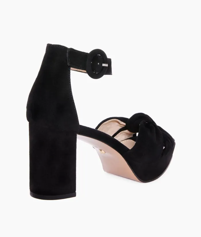 Pelle Moda Anesa Platform 8211 Black Black Kid Suede Women High Heels Pelle Moda Anesa Platform 8211 Black Black Kid Suede Women High Heels