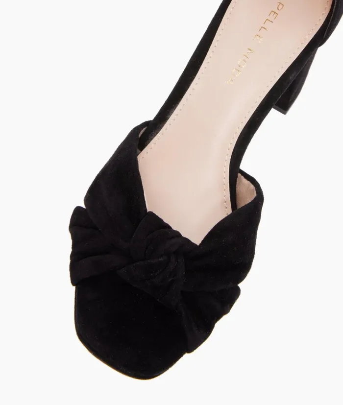 Pelle Moda Anesa Platform 8211 Black Black Kid Suede Women High Heels Pelle Moda Anesa Platform 8211 Black Black Kid Suede Women High Heels