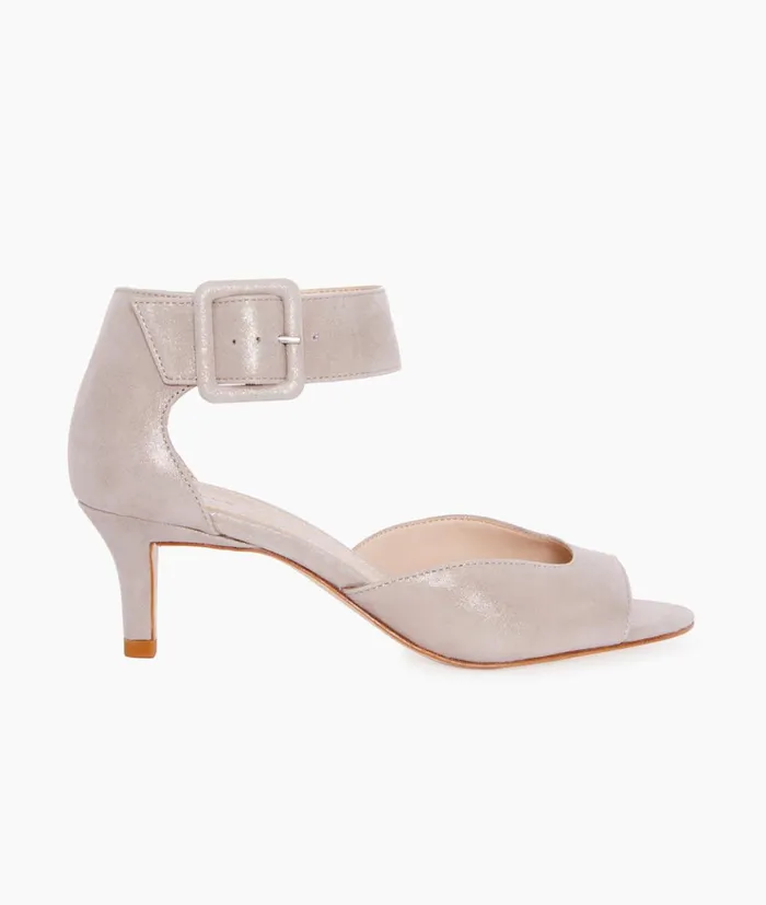 Pelle Moda Berlin Low Heel 8211 Taupe Dark Taupe Shimmer Suede Women Low Heels Pelle Moda Berlin Low Heel 8211 Taupe Dark Taupe Shimmer Suede Women Low Heels