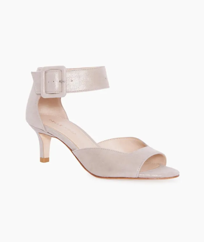 Pelle Moda Berlin Low Heel 8211 Taupe Dark Taupe Shimmer Suede Women Low Heels Pelle Moda Berlin Low Heel 8211 Taupe Dark Taupe Shimmer Suede Women Low Heels