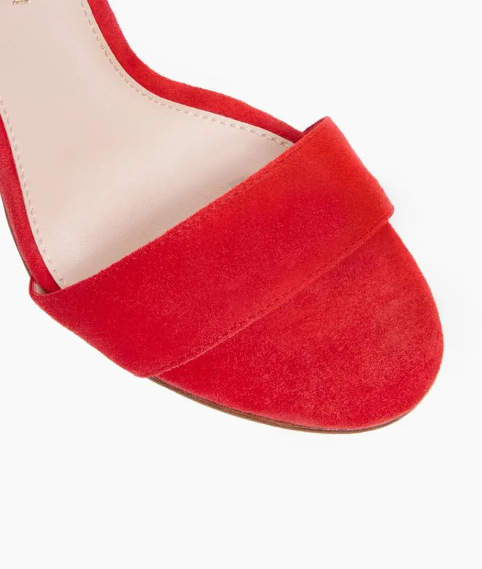 Pelle Moda Briar High Heel 8211 Flame Flame Kid Suede Women High Heels Pelle Moda Briar High Heel 8211 Flame Flame Kid Suede Women High Heels