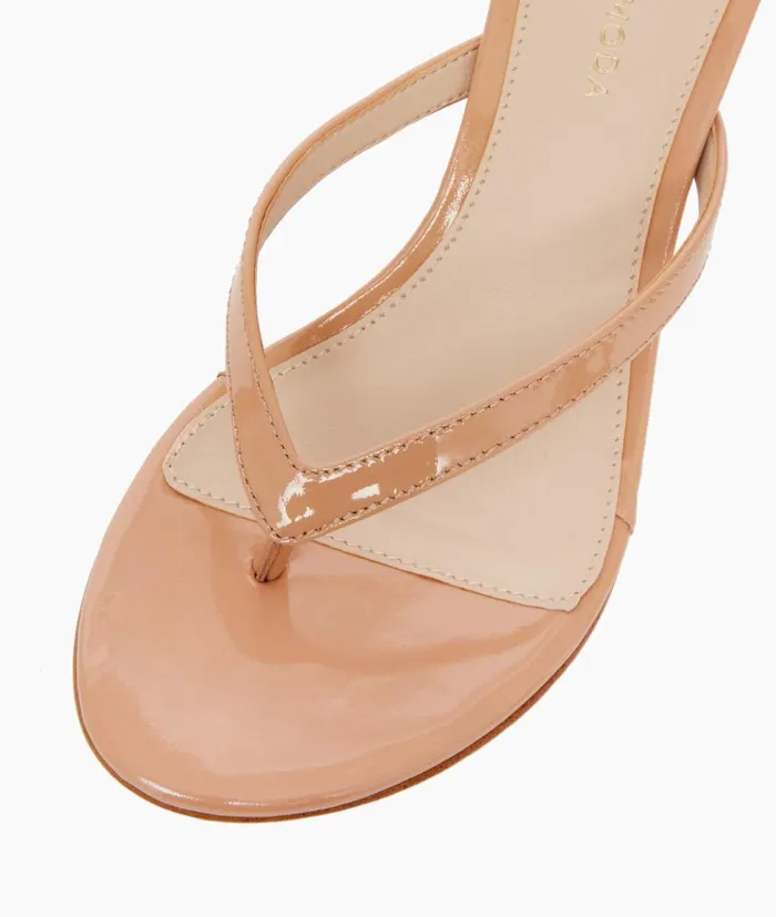 Pelle Moda Effi 4 Low Heel 8211 Nude Nude Patent Women Low Heels Pelle Moda Effi 4 Low Heel 8211 Nude Nude Patent Women Low Heels