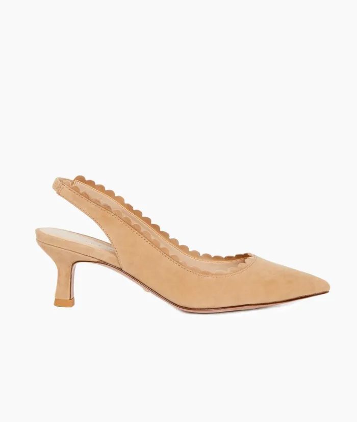 Pelle Moda Kelsa Low Heel 8211 Latte Latte Kid Suede Women Low Heels