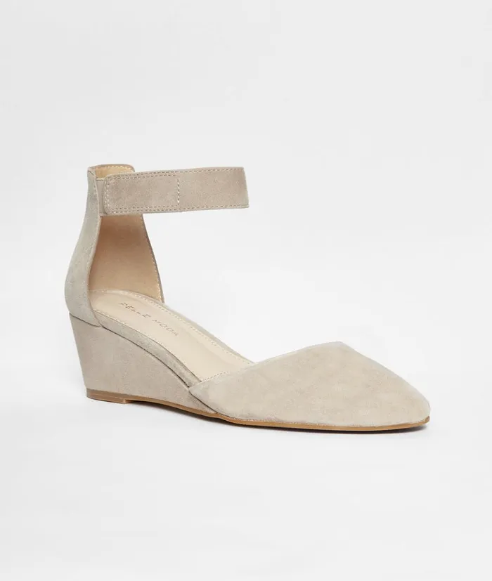Pelle Moda Kitty Wedge 8211 Mushroom Mushroom Kid Suede Women Wedges Pelle Moda Kitty Wedge 8211 Mushroom Mushroom Kid Suede Women Wedges