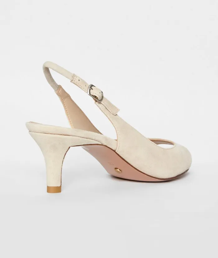 Pelle Moda Reilly Low Heel 8211 Beige Beige Kid Suede Women Low Heels Pelle Moda Reilly Low Heel 8211 Beige Beige Kid Suede Women Low Heels