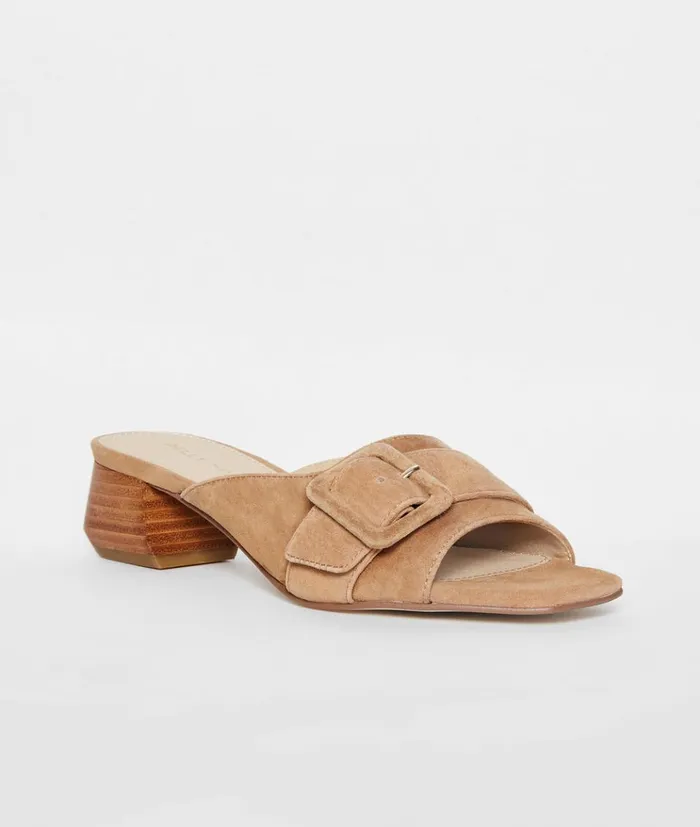 Pelle Moda Tala Slip On 8211 Latte Latte Kid Suede Women Low Heels Pelle Moda Tala Slip On 8211 Latte Latte Kid Suede Women Low Heels