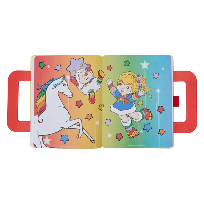 Rainbow Brite Rainbow Land Journey Lunchbox Stationery Journal Unisex Loungefly Small Accessories Rainbow Brite Rainbow Land Journey Lunchbox Stationery Journal Unisex Loungefly Small Accessories