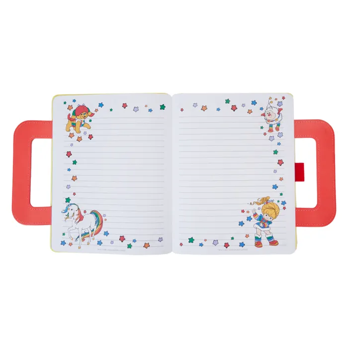 Rainbow Brite Rainbow Land Journey Lunchbox Stationery Journal Unisex Loungefly Small Accessories Rainbow Brite Rainbow Land Journey Lunchbox Stationery Journal Unisex Loungefly Small Accessories
