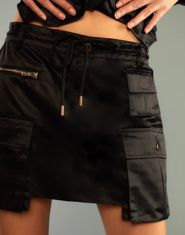 S Cargo Skirt 8211 Black Women Cynthia Rowley Bottoms