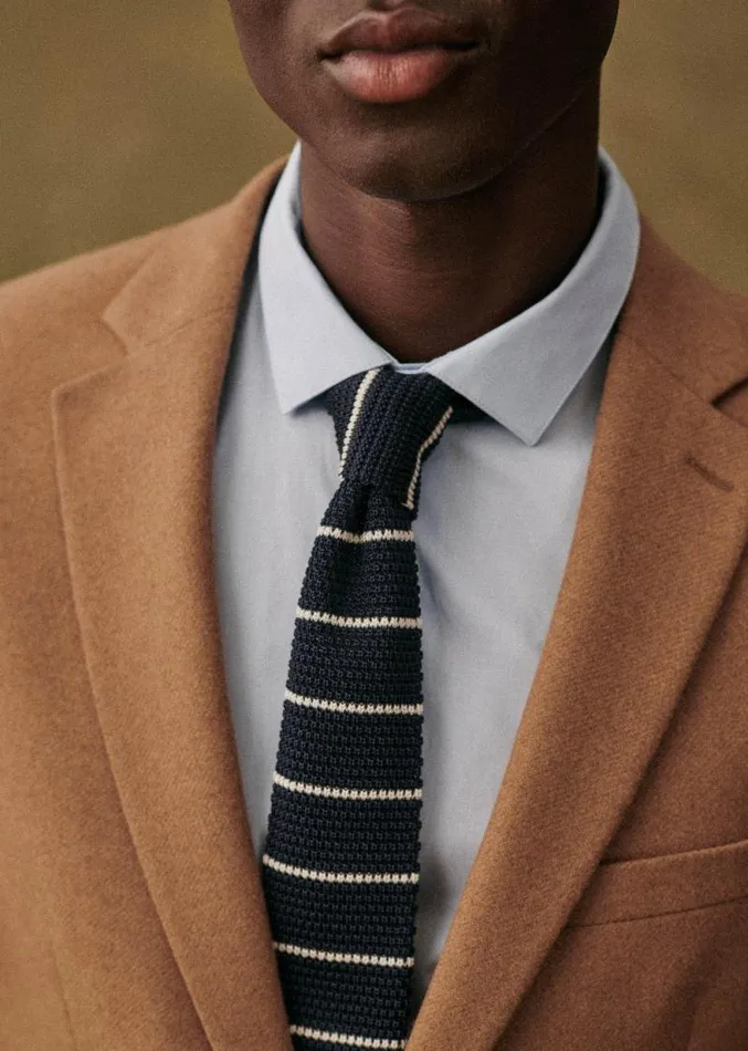 Szane Accessories Mens Jett Tie Navy White