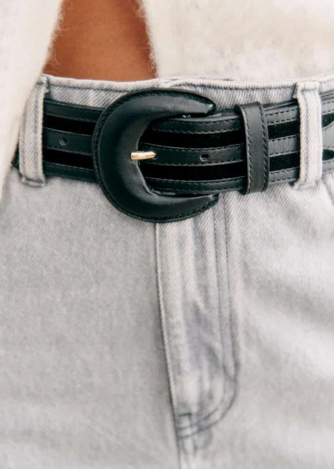 Szane Belts Womens Barbara Belt Black