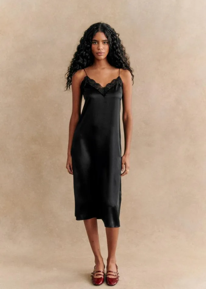 Szane Dresses Womens Nassima Dress Black