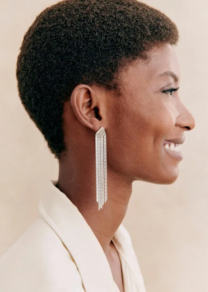 Szane Earrings Womens Gigi Earrings Silver