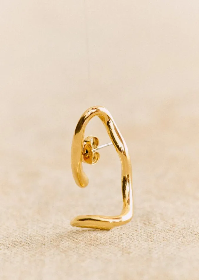 Szane Earrings Womens Ocane Ear Cuff Gold