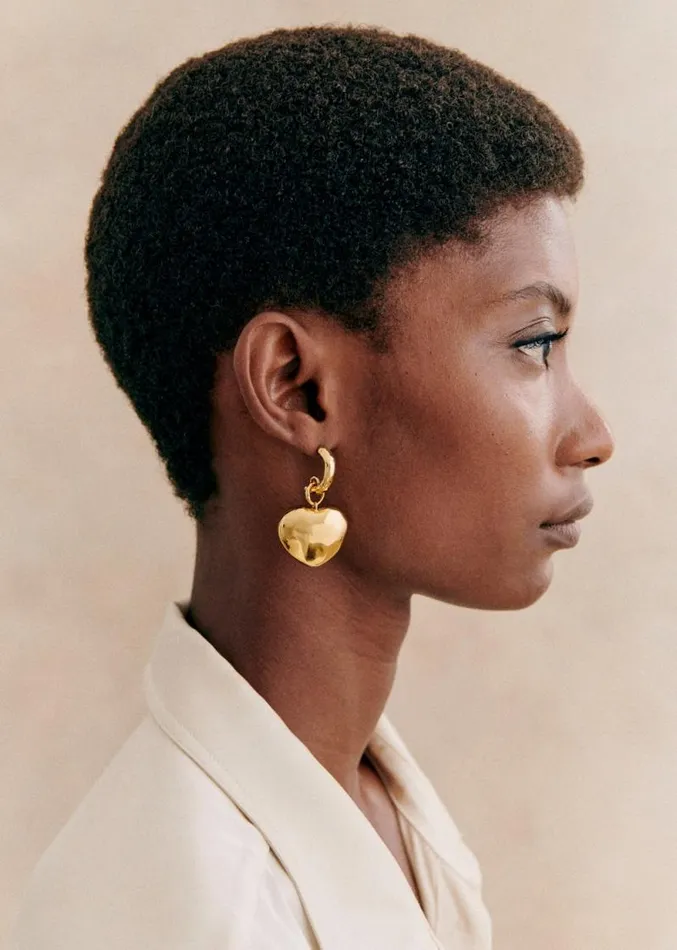 Szane Earrings Womens Pippa Earrings Gold
