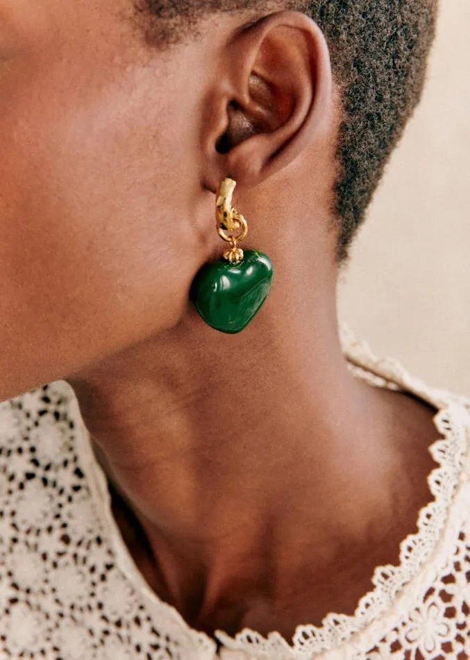 Szane Earrings Womens Pippa Earrings Green