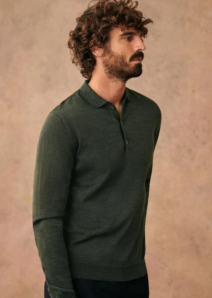Szane Knitwear Mens Mike Sweater Pine Green