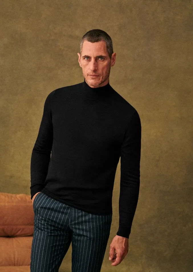 Szane Knitwear Mens Tadd Sweater Black