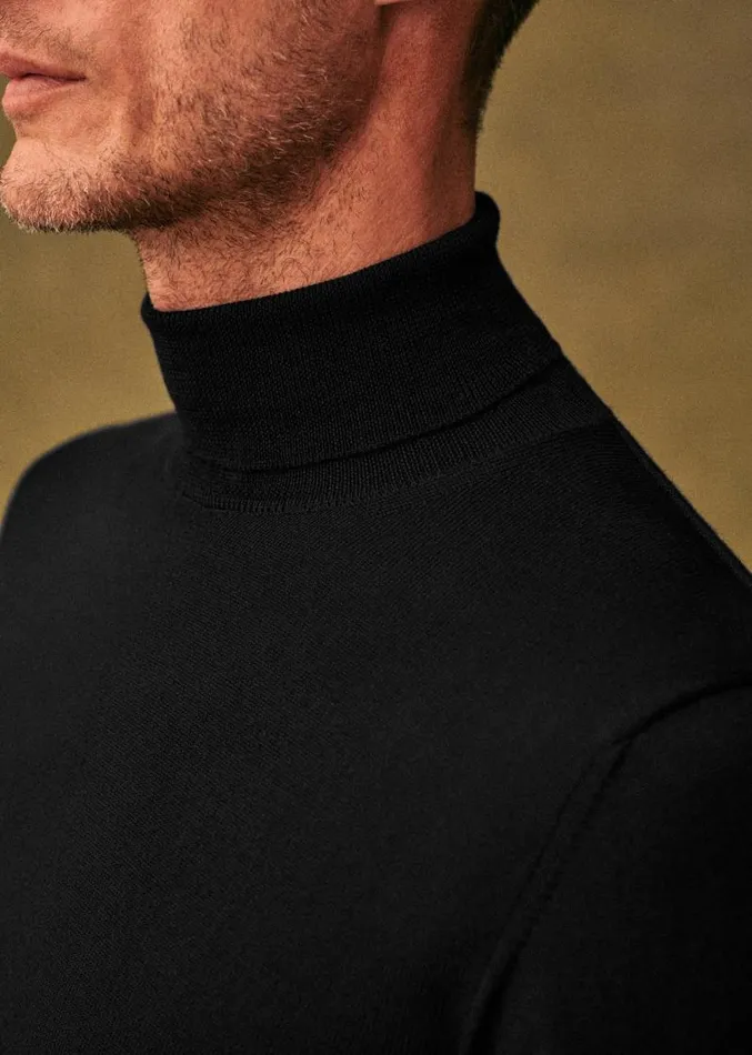 Szane Knitwear Mens Tadd Sweater Black