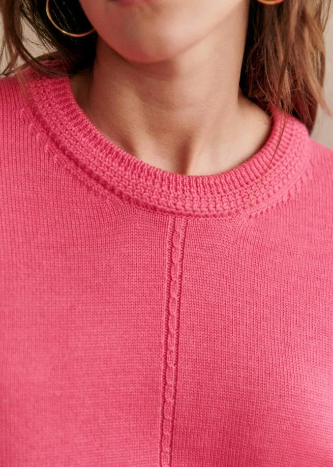 Szane Knitwear Womens Bastien Jumper Candy Pink