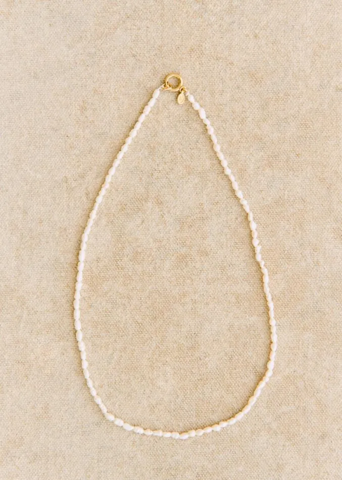 Szane Necklaces Womens Irma Pearl Necklace Ecru