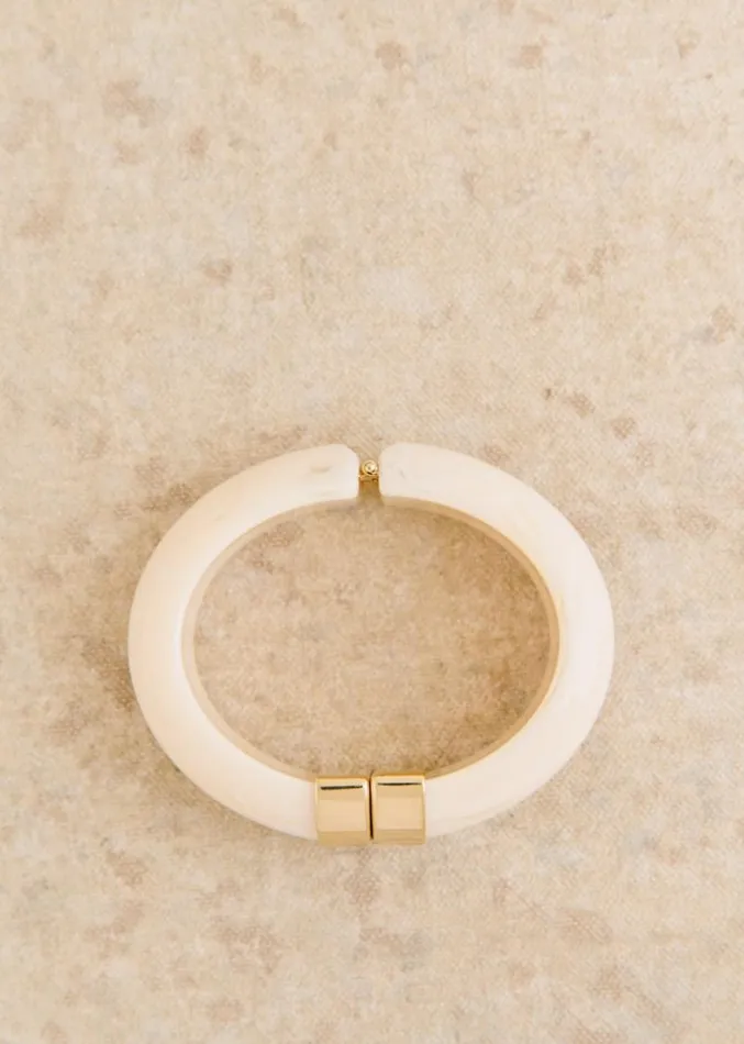 Szane Rings and Bracelets Womens Leo Bracelet Ecru