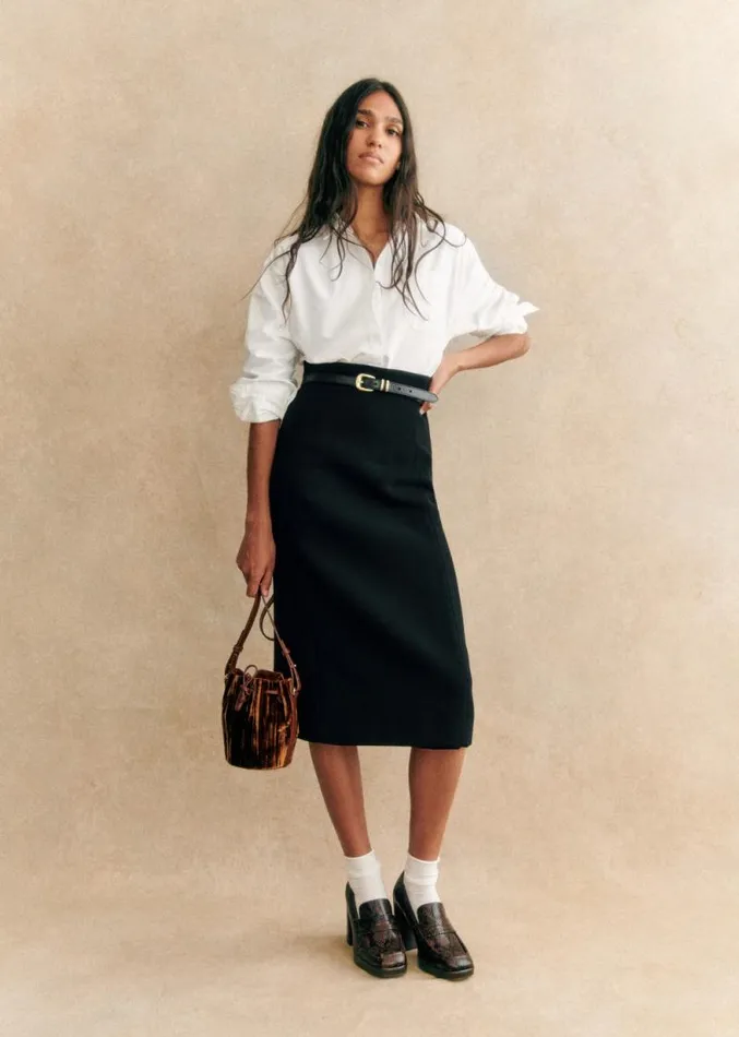 Szane Skirts and Shorts Womens Musetta Skirt Black