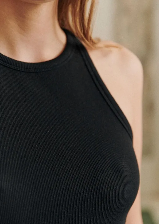 Szane Tshirts and Bodysuits Womens Marcelo Top Black