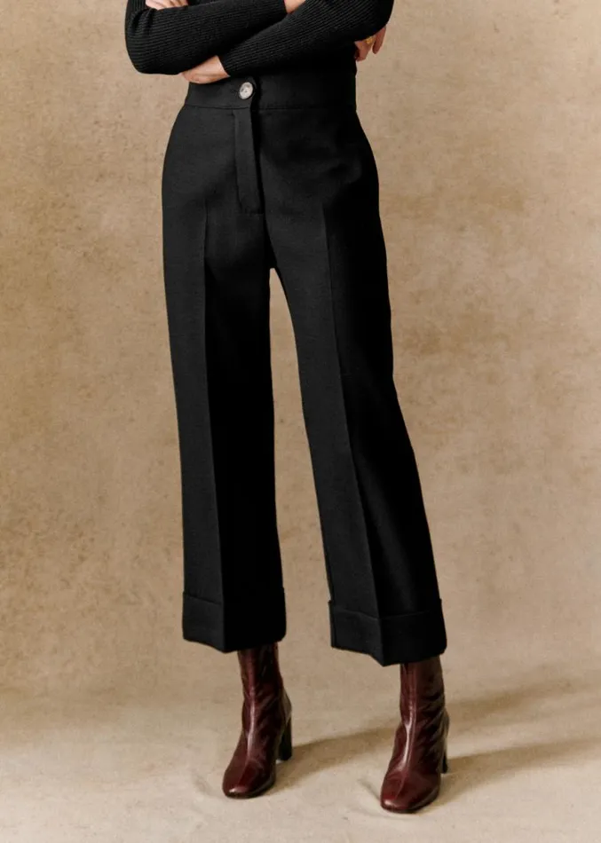 Szane Trousers and Jumpsuits Womens Damon Trousers Black