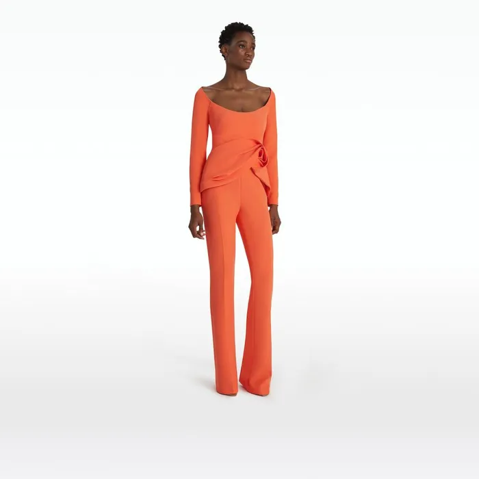 Safiyaa Alexa Reef Trousers Women Trousers