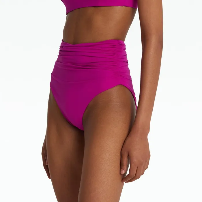 Safiyaa Ariella Magenta Bikini Bottom Women Swimwear