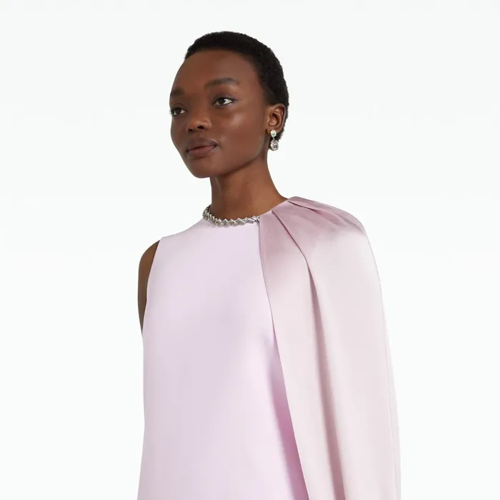 Safiyaa Asan Lilac Snow Long Dress Women Dresses