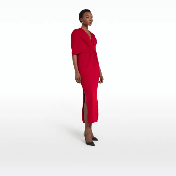 Safiyaa Asi Ruby Midi Dress Women Dresses