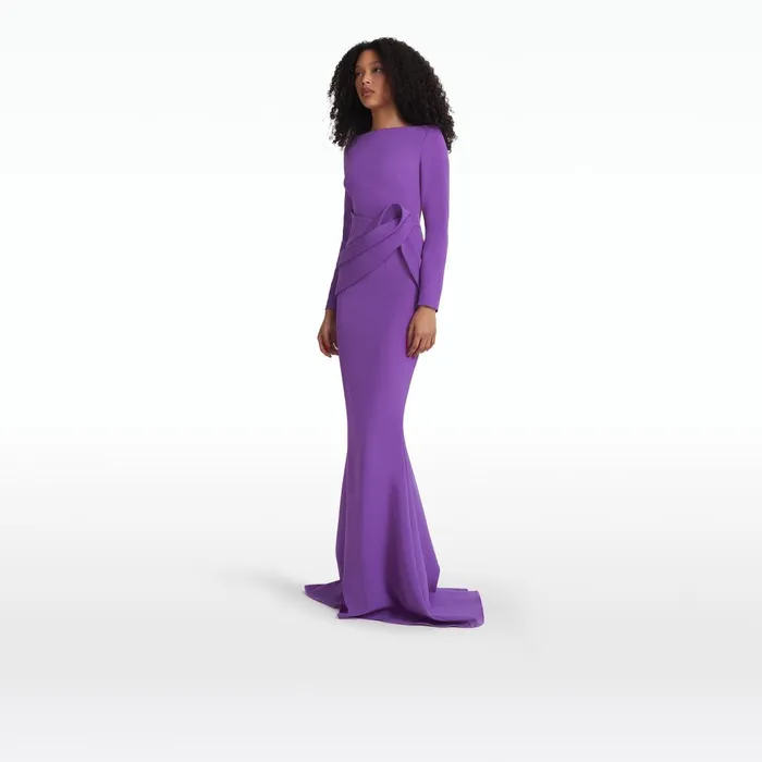 Safiyaa Carrina Lilac Top Women Tops
