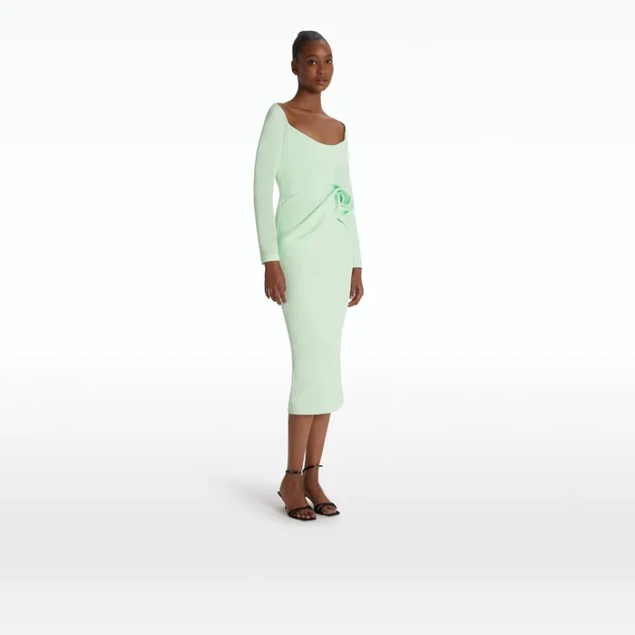 Safiyaa Emmie Sea Glass Dress Women Dresses