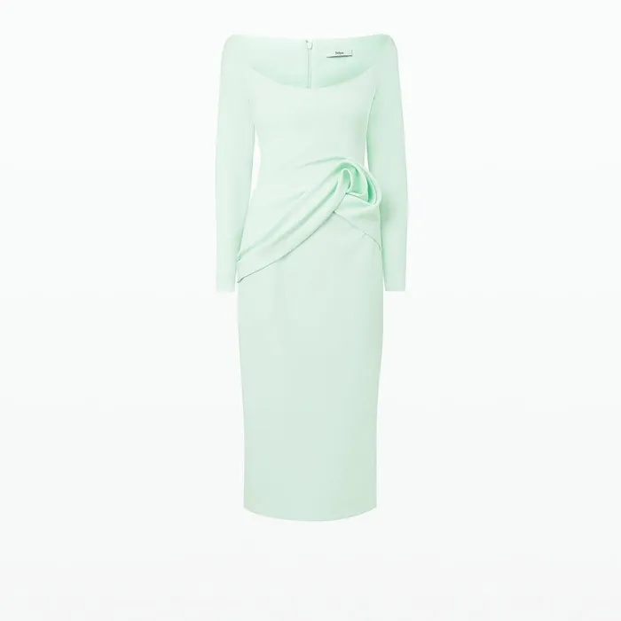 Safiyaa Emmie Sea Glass Dress Women Dresses