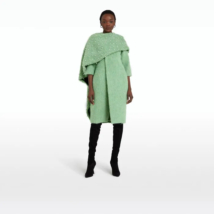 Safiyaa Esther Aloe Coat Women Jackets and Coats