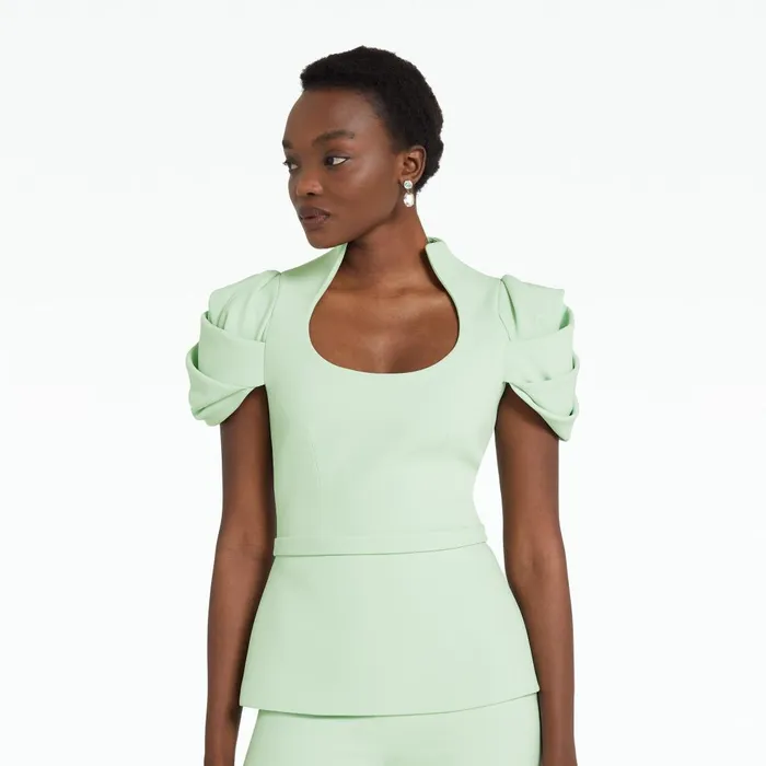 Safiyaa Ffion Aloe Top Women Tops