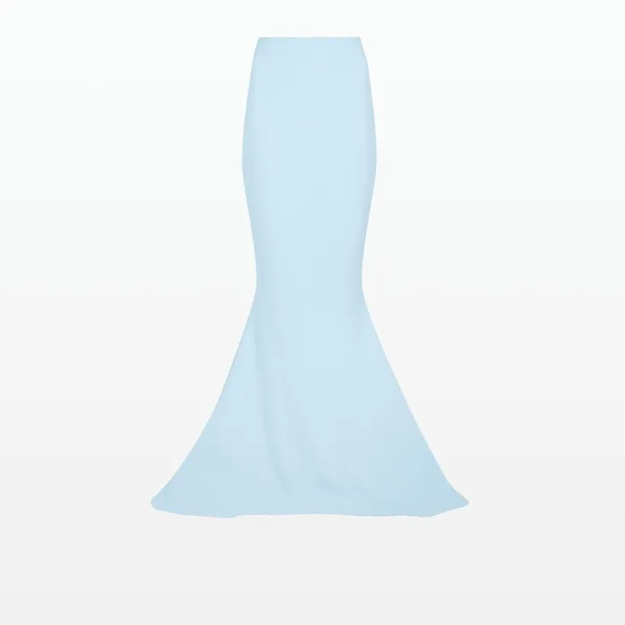 Safiyaa Gayeta Pale Blue Skirt Women Skirts