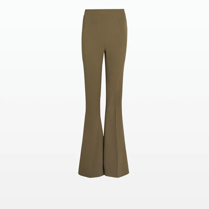 Safiyaa Halluana Khaki Trousers Women Trousers