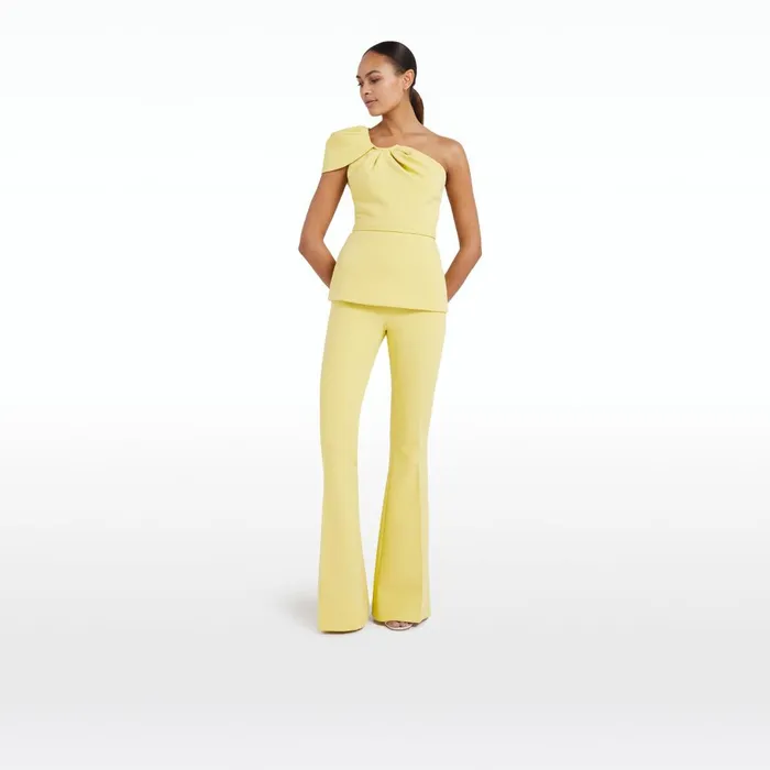 Safiyaa Halluana Macaroon Trousers Women Trousers